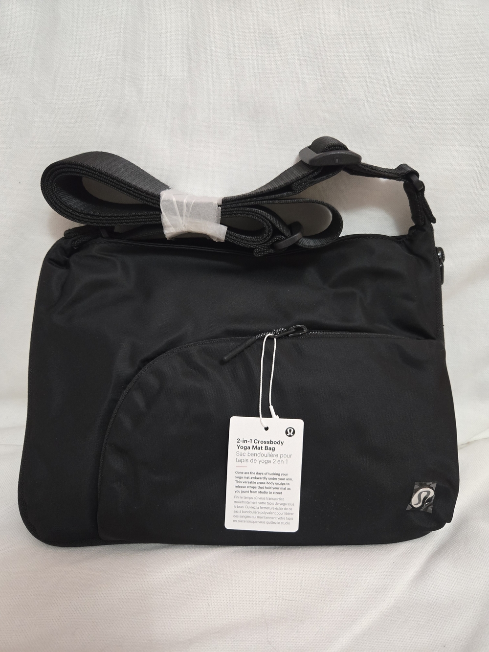 lululemon 2-in-1 Crossbody Yoga Mat Bag - Black